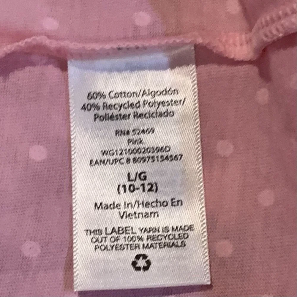 Wonder Nation Girls TShirt Large 10-12 Unicorn Sequins New with Tags Pink Dot